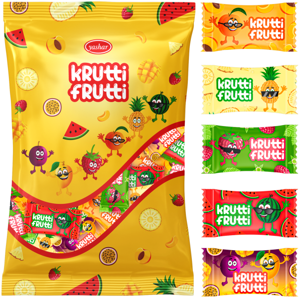 "Krutti-Frutti" чайноочу карамель момпосуйу