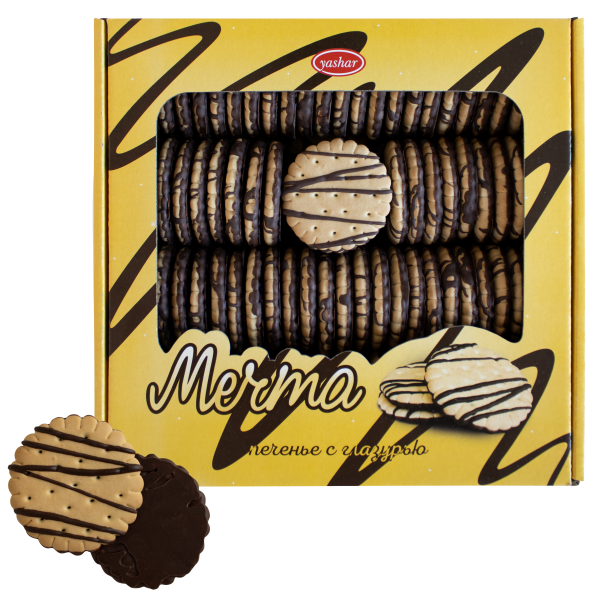 "Мечта" глазурь менен печениеси.