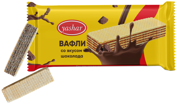   Шоколад даамындагы вафли